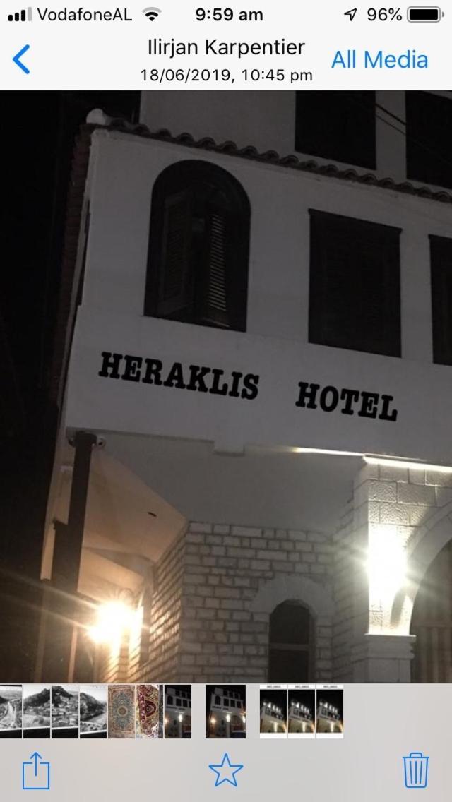 Heraklis Hotel Berat Luaran gambar